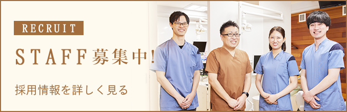 STAFF募集中！
